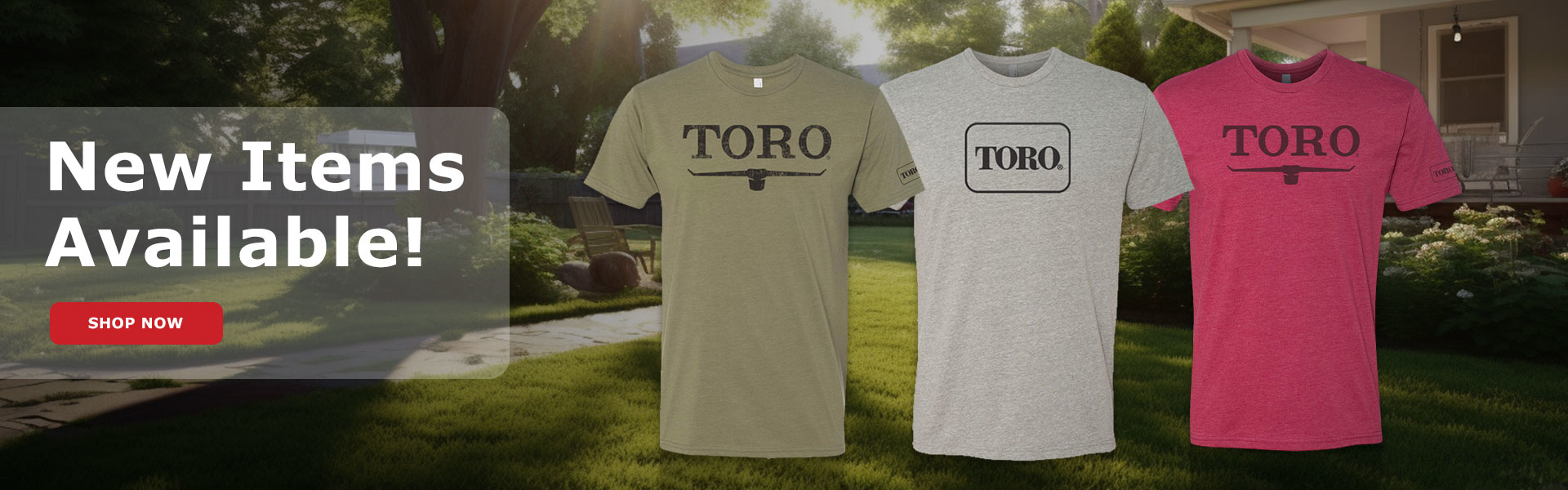 New Toro Gear Apparel is now available