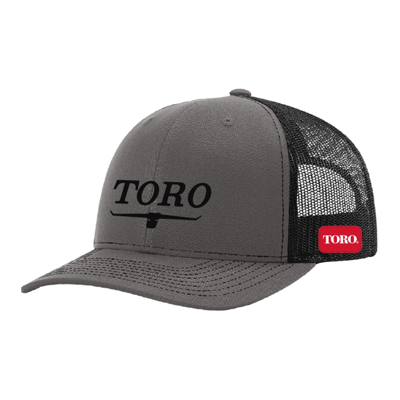 Toro Richardson Charcoal Hat Front Image on white background