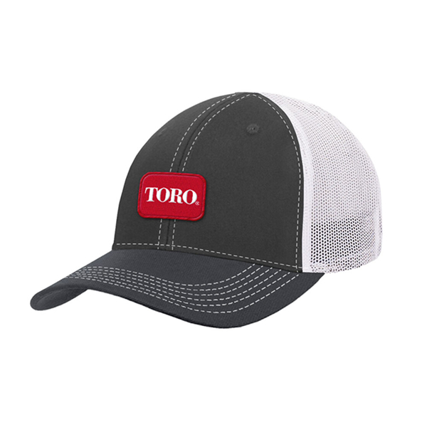 Custom Toro Charcoal Logo Cap Front Image on white background