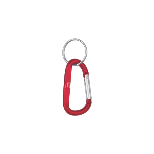 Toro Red Carabiner Product Image on white background