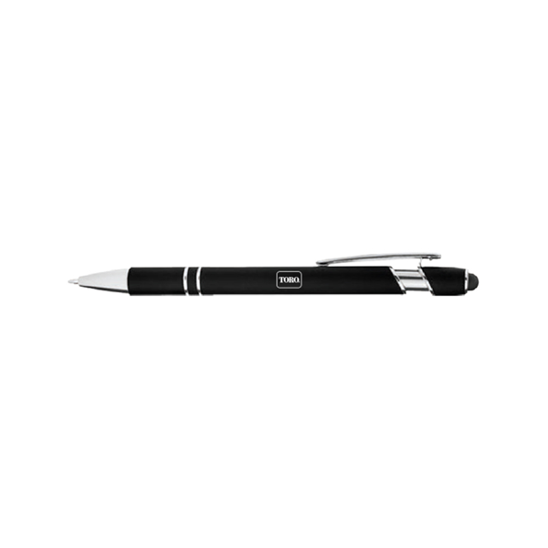 Toro Black Slim Stylus Pens Product Image on white background