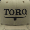 Green hat with black Toro logo	