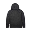 back Image of a dark gray hoodie with white Toro logo on sleeve