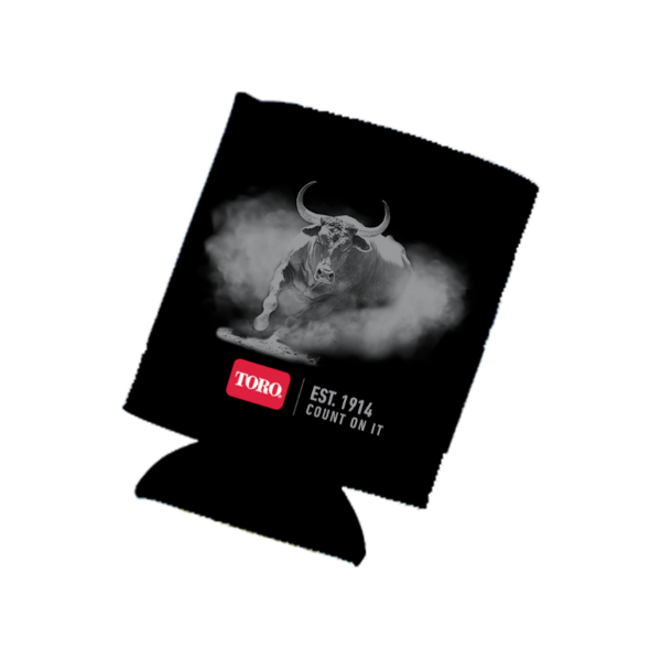 Toro Bull Can Koozie product image with Toro logo on the front