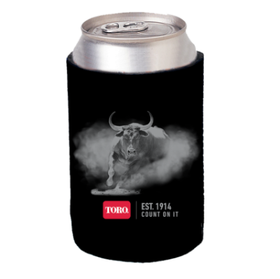 Toro Bull Can Koozie product image with Toro logo on the front