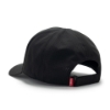 Black Performance Logo Hat Front Image on white background